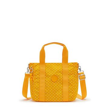 Kipling Asseni Mini Printed Tote Çanta Sarı | TR 1752FD